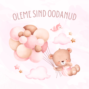 Kaart "oleme sind oodanud"