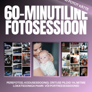 Fotosessioon 60 minutit